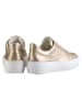 Högl Leder-Sneakers in Gold