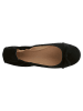 Högl Leder-Ballerinas in Schwarz