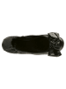 Högl Leder-Ballerinas in Schwarz