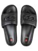 Högl Leren slippers zwart
