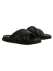 Högl Leren slippers zwart