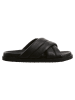 Högl Leren slippers zwart