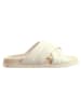 Högl Leder-Pantoletten in Creme