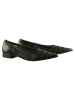 Högl Leder-Ballerinas in Schwarz