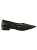 Högl Leder-Ballerinas in Schwarz