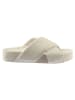 Högl Leder-Pantoletten in Creme