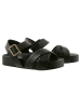 Högl Leder-Sandalen in Schwarz