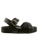 Högl Leder-Sandalen in Schwarz