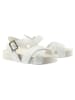 Högl Leder-Sandalen in Creme
