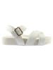 Högl Leder-Sandalen in Creme