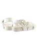 Högl Leder-Sandalen in Creme