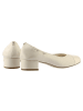 Högl Leder-Pumps in Creme