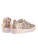 Högl Leder-Sneakers in Gold