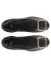 Högl Leren sleehakballerina's zwart