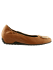 Högl Leder-Keilballerinas in Hellbraun