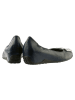 Högl Leder-Keilballerinas in Schwarz