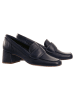 Högl Leren mocassins donkerblauw