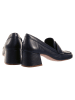 Högl Leren mocassins donkerblauw
