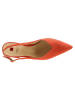 Högl Leren slingpumps rood