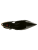 Högl Leder-Slingpumps in Schwarz