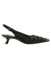 Högl Leder-Slingpumps in Schwarz