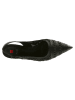 Högl Leder-Slingpumps in Schwarz