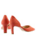 Högl Leren pumps rood