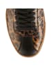 Högl Leder-Sneakers in Braun/ Hellbraun/ Schwarz