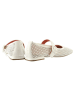 Högl Leder-Ballerinas in Creme