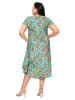 Aller Simplement Kleid in Türkis