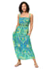 Aller Simplement Kleid in Grün/ Blau
