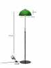 ABERTO DESIGN Standleuchte in Grün - (H)147 cm
