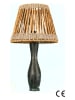 ABERTO DESIGN Tafellamp beige/zwart - (H)45 x Ø 25 cm