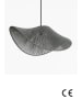 ABERTO DESIGN Hängeleuchte in Grau - (H)53 x Ø 50 cm