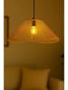 ABERTO DESIGN Lampa wisząca w kolorze beżowym - wys. 55 x Ø 45 cm
