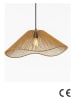 ABERTO DESIGN Lampa wisząca w kolorze beżowym - wys. 55 x Ø 45 cm