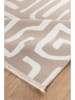 ABERTO DESIGN Kurzflor-Teppich in Beige/ Creme