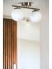 ABERTO DESIGN Lampa sufitowa w kolorze srebrno-białym - 36 x 20 cm