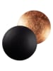 ABERTO DESIGN Ledwandlamp zwart - (B)25 x (H)25 cm