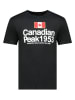 Canadian Peak Koszulka "Jackeak" w kolorze czarnym