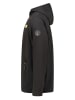 Canadian Peak Softshelljacke "Teskeakho" in Schwarz
