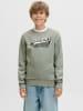 JACK & JONES Junior Bluza "Logo" w kolorze zielonym