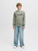 JACK & JONES Junior Bluza "Logo" w kolorze zielonym