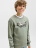 JACK & JONES Junior Bluza "Logo" w kolorze zielonym