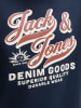 JACK & JONES Junior Sweatshirt "Logo" in Dunkelblau