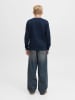 JACK & JONES Junior Sweatshirt "Logo" in Dunkelblau