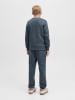 JACK & JONES Junior Sweatshirt "Logo" in Blau/ Grau