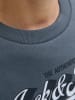 JACK & JONES Junior Sweatshirt "Logo" in Blau/ Grau