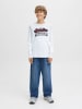 JACK & JONES Junior Longsleeve "Logo" wit