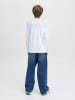 JACK & JONES Junior Longsleeve "Logo" wit